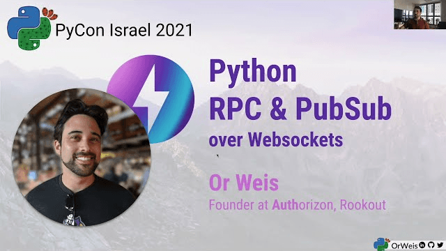 Python RPC and PubSub over Websockets (Underlying OPAL comms)